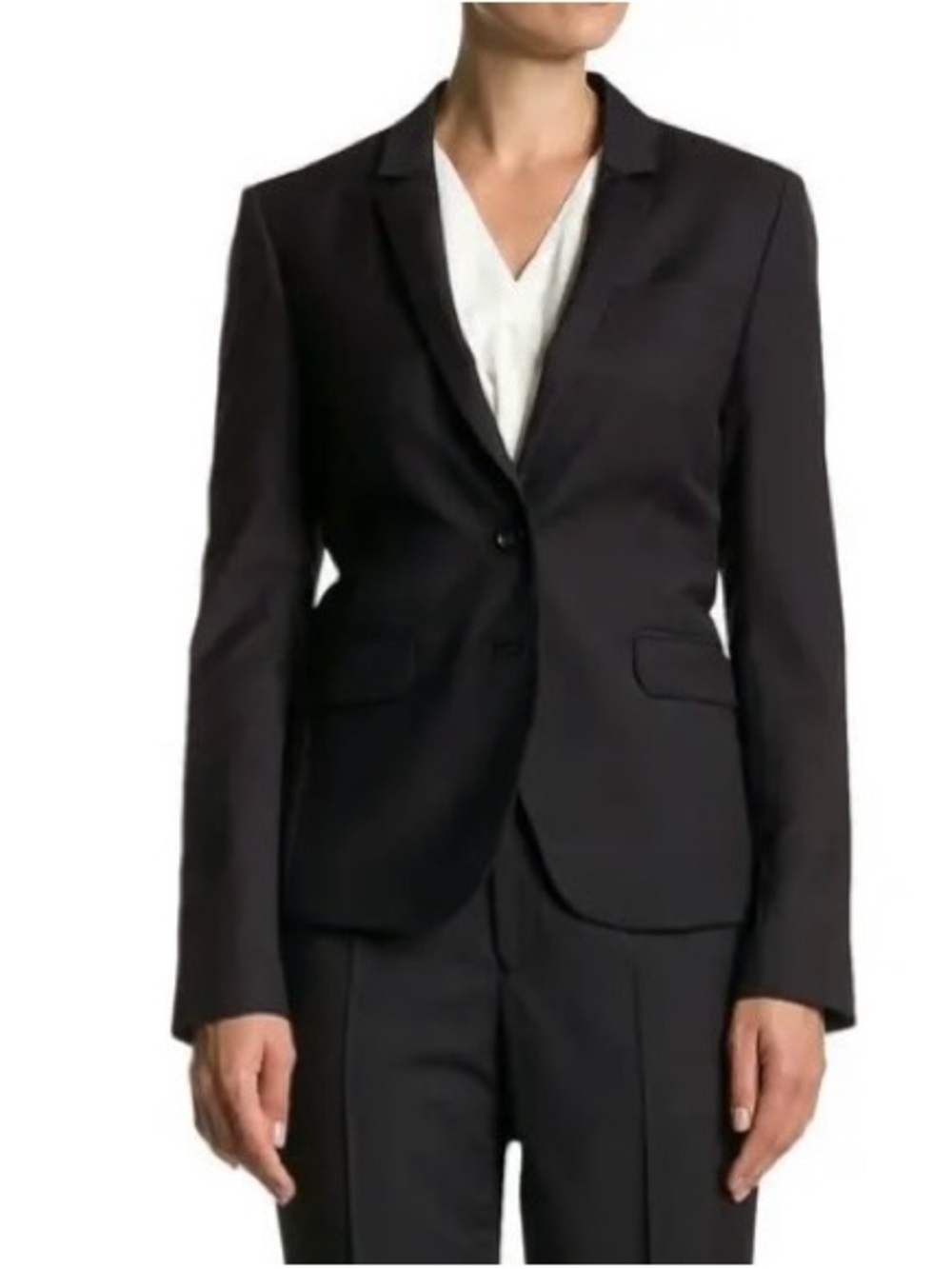 Tiger of Sweden Emika Wool Blend Black Blazer EU Size 40/US 8